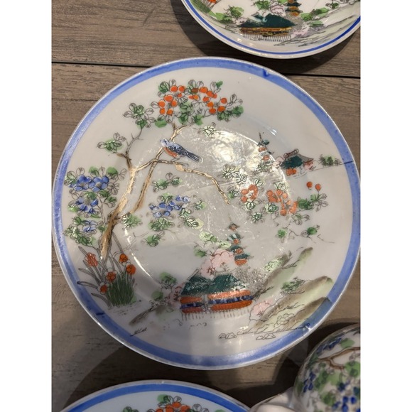 Asian Inspired Tea Dishes Made In Japan - Picture 2 of 5